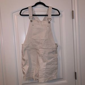 White short overalls